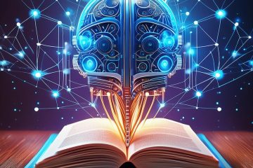 AI technology over open book