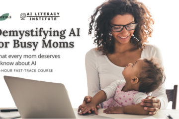 Demystifying AI for Busy Moms course image