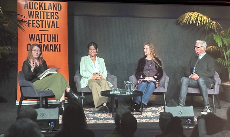 Auckland Writers Festival panel "Authors and AI: A Moment of Reckoning?" 