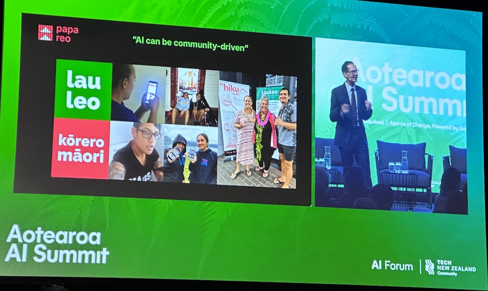 Aotearoa AI Summit New Zealand 2026 slide